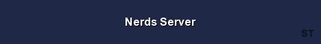 Nerds Server Server Banner