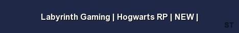 Labyrinth Gaming Hogwarts RP NEW Server Banner