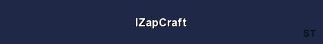 IZapCraft Server Banner