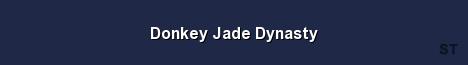 Donkey Jade Dynasty Server Banner