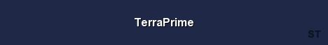 TerraPrime Server Banner