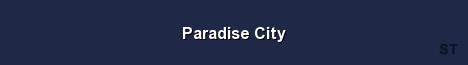 Paradise City Server Banner