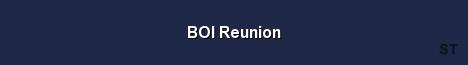 BOI Reunion Server Banner