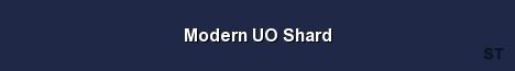 Modern UO Shard Server Banner