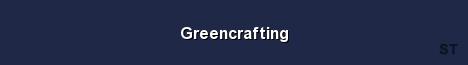 Greencrafting Server Banner