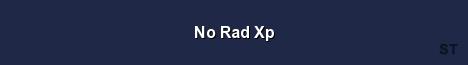No Rad Xp Server Banner