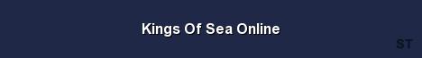 Kings Of Sea Online Server Banner