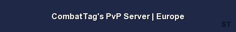 CombatTag s PvP Server Europe Server Banner