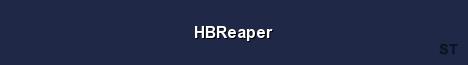 HBReaper Server Banner