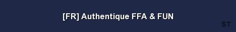 FR Authentique FFA FUN Server Banner