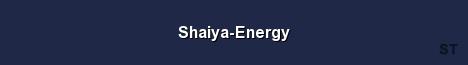 Shaiya Energy 