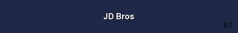 JD Bros Server Banner