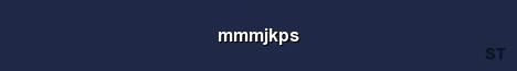 mmmjkps Server Banner