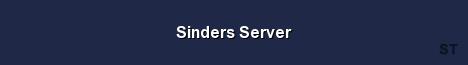Sinders Server Server Banner