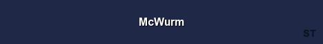 McWurm Server Banner