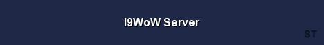 I9WoW Server Server Banner