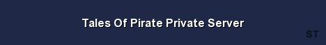Tales Of Pirate Private Server 
