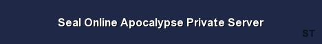 Seal Online Apocalypse Private Server Server Banner