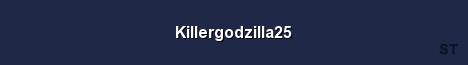 Killergodzilla25 Server Banner