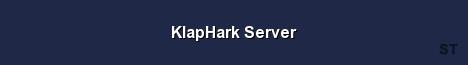 KlapHark Server Server Banner
