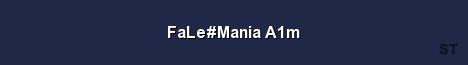 FaLe Mania A1m Server Banner