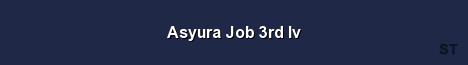 Asyura Job 3rd lv Server Banner