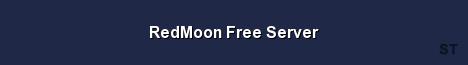 RedMoon Free Server 