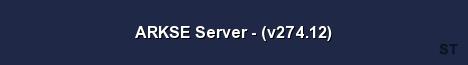 ARKSE Server v274 12 Server Banner