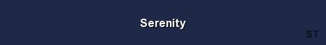 Serenity Server Banner