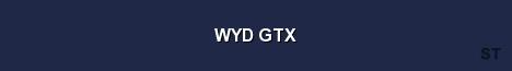 WYD GTX Server Banner