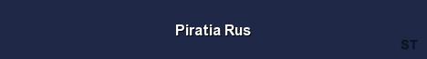 Piratia Rus Server Banner