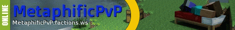 MetaphificPvP Server Banner