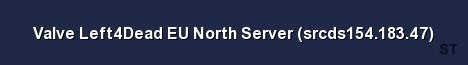 Valve Left4Dead EU North Server srcds154 183 47 Server Banner
