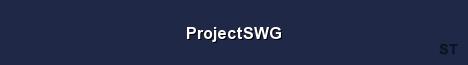 ProjectSWG Server Banner