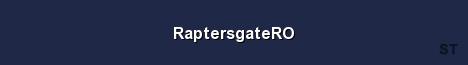 RaptersgateRO Server Banner