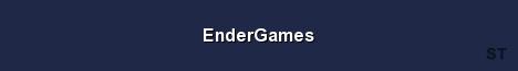 EnderGames Server Banner
