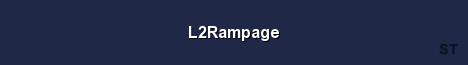 L2Rampage Server Banner